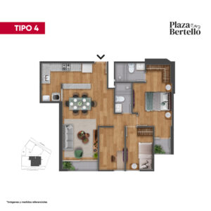 Bertello DPTO 704 – TIPO X04